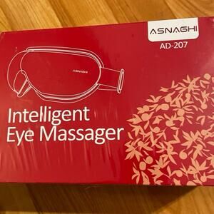 Asnaghi Eye Massager with Heat, Heated Eye Mask with Bluetooth Music for Migrain